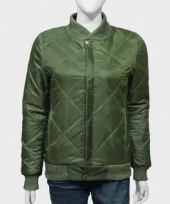 Hailey Upton Green Quilted Jacket