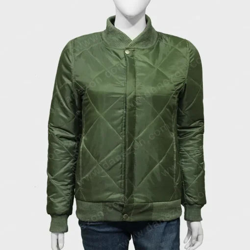 Hailey Upton Green Quilted Jacket