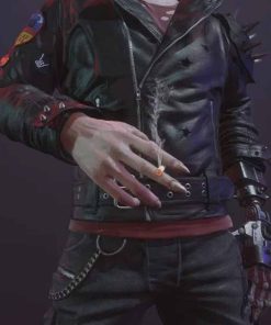 Cyberpunk 2077 Dracula Studded LeatherJacket