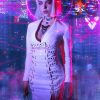 Cyberpunk 2077 Neon Girl Coat