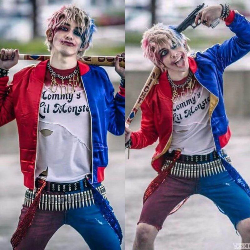 Gender Swapped Harley Quinn Cosplay