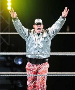 WWE Star John Cena Goofy Riberia Bomber Jacket