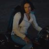 Fast and Furious Michelle Rodriguez White Motorcycle Jacket