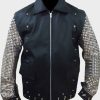 Black Leather Chris Jericho Jacket