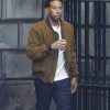 Fast and Furious 9 Ludacris Brown Tej Parker Suede Leather Jacket