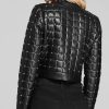 Nicole Kang Batwoman Black Quilted Jacket