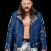 WWE Motorcycle Brian Kendrick Leather Jacket with Studs