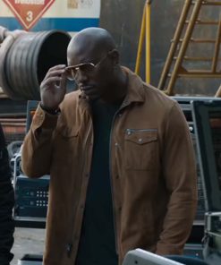 Tyrese Gibson F9 Brown Jacket