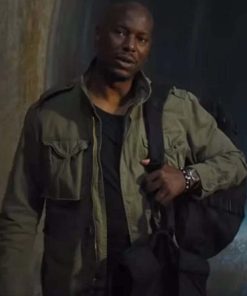 Tyrese Gibson F9 Green Cotton Jacket