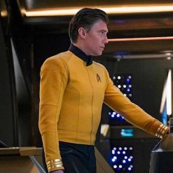 Anson Mount Star Trek Discovery 2 Yellow Cotton Jacket