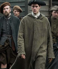 César Domboy TV Series Outlander S04 Brown Coat