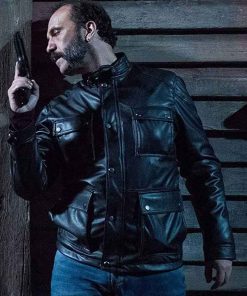 The Whistlers Cristóbal Pinto Black Leather Jacket
