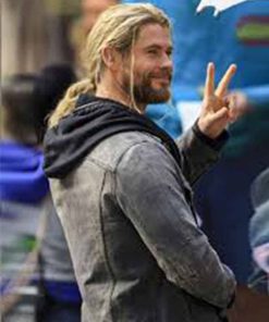Chris Hemsworth Thor Ragnarok Denim Jacket