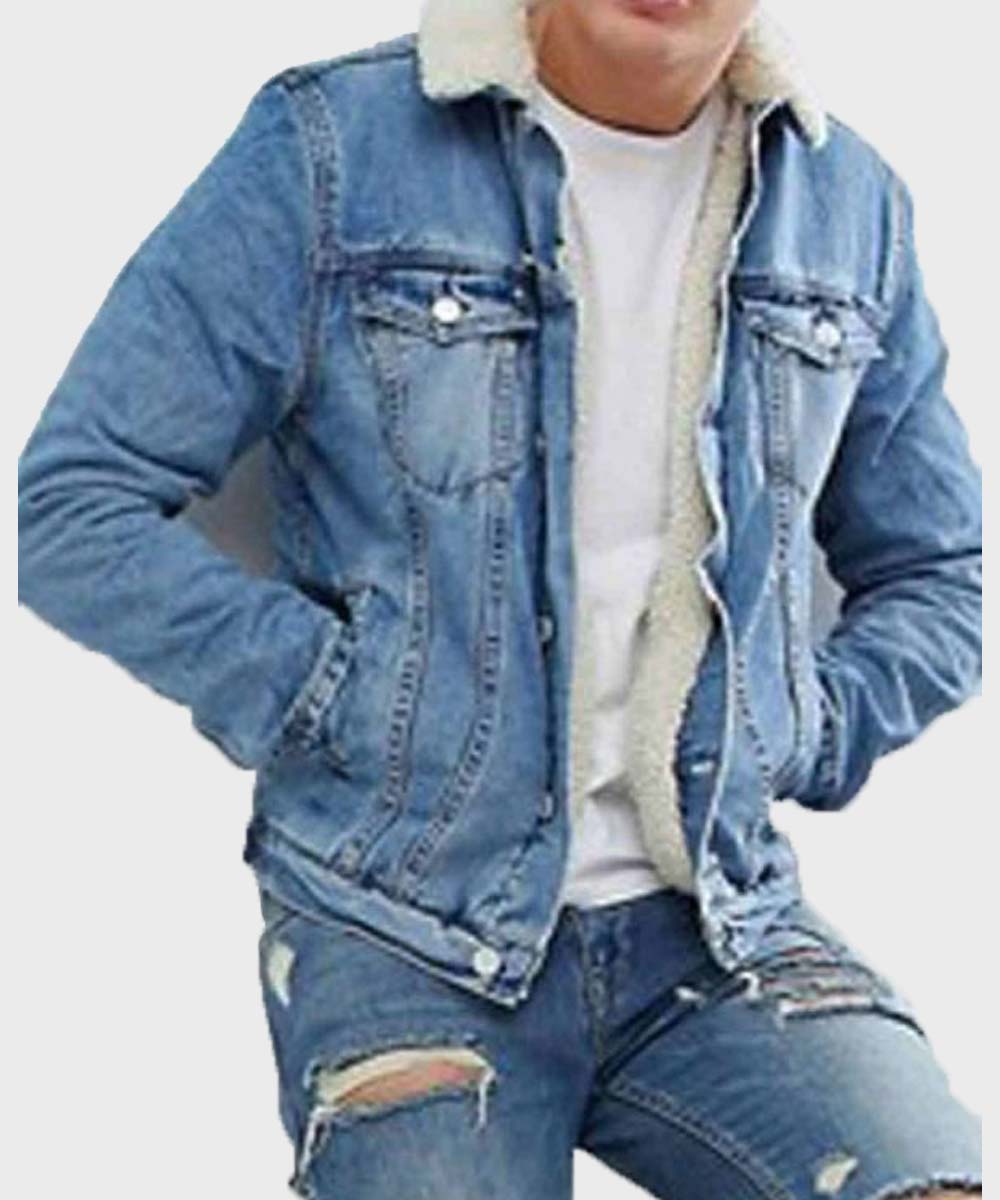 jean jacket with jordans