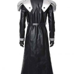 Final Fantasy VII Remake Black Leather Sephiroth Coat