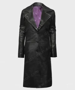 High Fidelity Zoe Kravitz Leather Coat