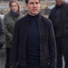 Mission Impossible 6 Ethan Hunt Tom Cruise Suede Leather Jacket