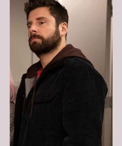 A Million Little Things James Roday Leather Gary Mendez Black Jacket