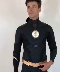 Barry Allen Flash Black Jacket