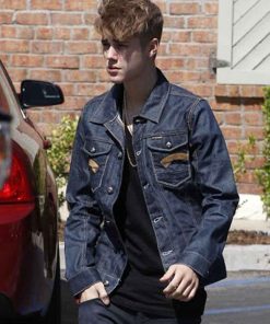 Singer Blue Justin Bieber Denim Jacket