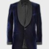 Kingsman Colin Firth Blue Tuxedo Suit
