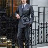 Kingsman The Secret Service Colin Firth Grey Harry Hart Suit