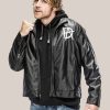 WWE Wrestler Black Leather Dean Ambrose Jacket