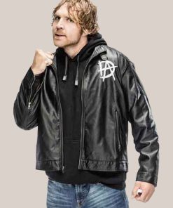 WWE Wrestler Black Leather Dean Ambrose Jacket