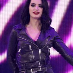 WWE SmackDown Motorcycle Paige Leather Jacket