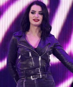 WWE SmackDown Motorcycle Paige Leather Jacket