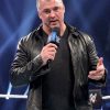 WWE Wrestler Black Shane McMahon Leather Jacket