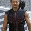 Jeremy Renner Leather The Avengers Hawkeye Vest