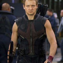Hawkeye The Avengers Leather Vest