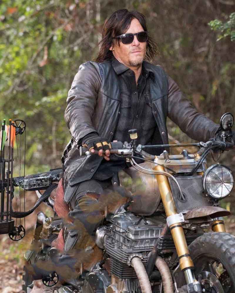 The Walking Dead Norman Reedus Leather Daryl Dixon Jacket