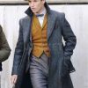 Fantastic Beasts 2 Eddie Redmayne Newt Scamander Grey Coat