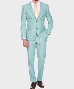 Gentleman BlueTwo Buttons Suit