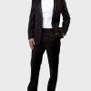 Elegant Style Two Buttons Tuxedo Suit