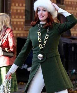 Anne Hathaway Modern Love Lexi Green Coat