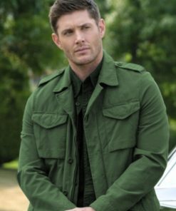 Jensen Ackles Green Supernatural Dean Winchester Jacket