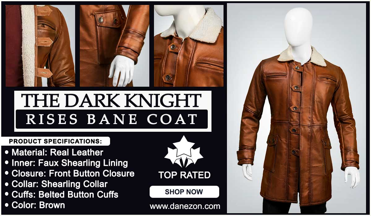  Bane Leather Coat