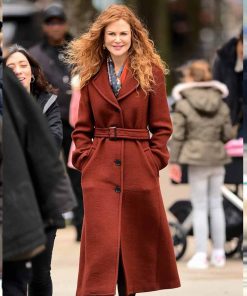 The Undoing Nicole Kidman Grace Sachs Brown Coat