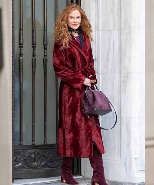 The Undoing Nicole Kidman Velvet Coat