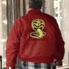 Cobra Kai Johnny Lawrence Red Leather Jacket