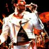 Freddie Mercury Queen Hot Space White Motorcycle Jacket