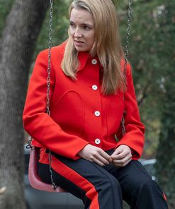 Killing Eve S03 Jodie Comer Red Cropped Jacket
