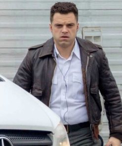The Devil All the Time Sebastian Stan Leather Jacket