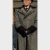 The Umbrella Academy S02 Sir Reginald Hargreeves Grey Double-Breasted Colm Feore Trench Coat