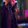 Watch Dogs 3 Legion Black Leather Trench Coat