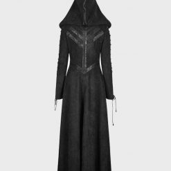 Gothic Dark Angel Hooded Coat