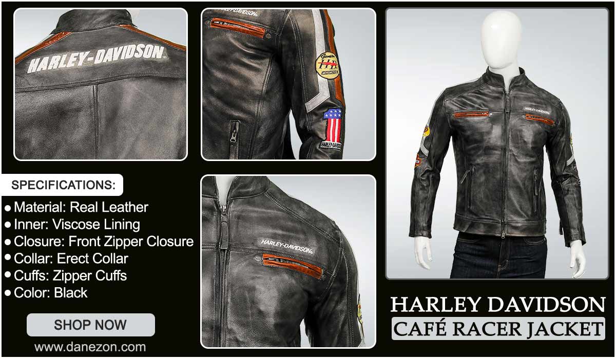 Café Racer Harley Davidson Jacket